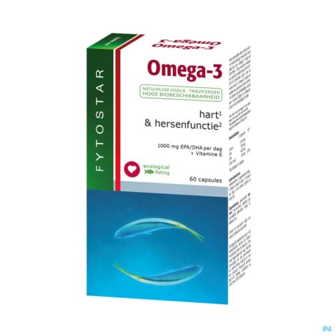 Fytostar Omega-3 Epa + Dha Maxi Caps 60