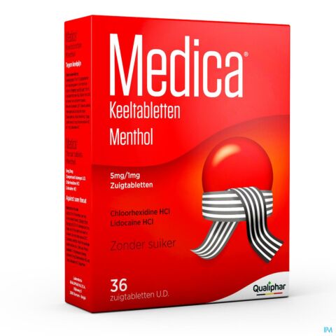 Medica Menthol 36 Keeltabletten