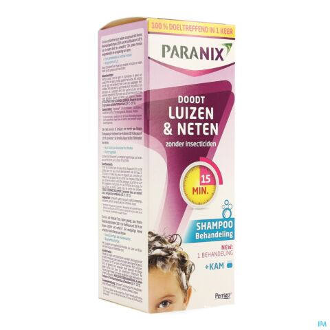 Paranix Luizen Behandelingsshampoo 200ml + Gratis Kam