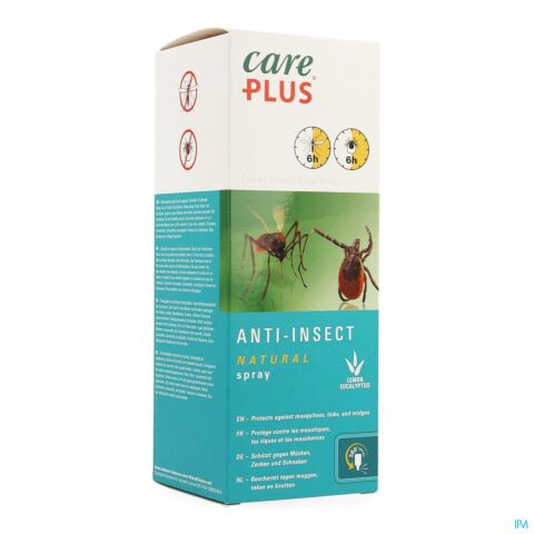 Care Plus Anti-Insect Natural Spray Zonder DEET 200ml