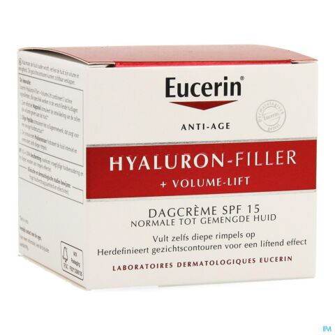 Eucerin Hyaluron Filler + Volume Lift Dagcrème Normale Gemengde Huid 50ml
