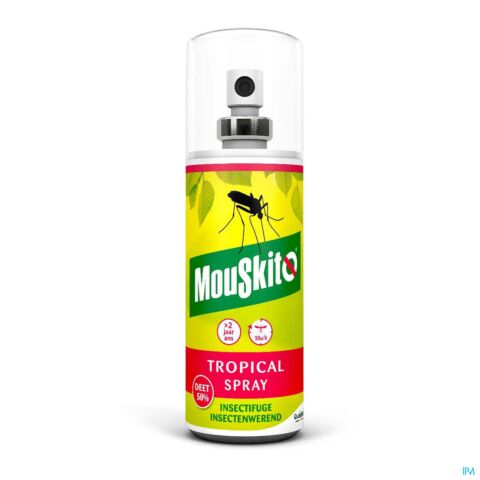 Mouskito Tropical Spray Insectenwerend DEET 50% 100ml