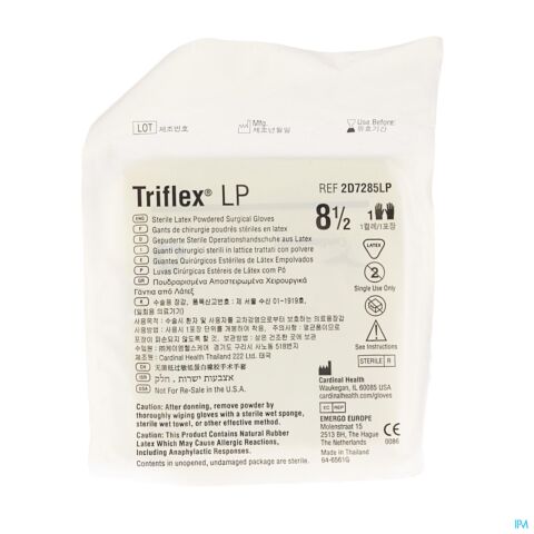 Triflex Onderz.handsch.latex +pdr Ster 8,5 Paar