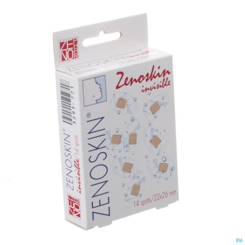 Zenoskin Invisible Spots 22x26mm 14 Stuks