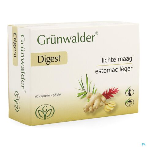 Grunwalder Digest Lichte Maag Maxi Caps 60