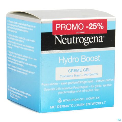 Neutrogena Hydroboost Creme Gel 50ml Promo