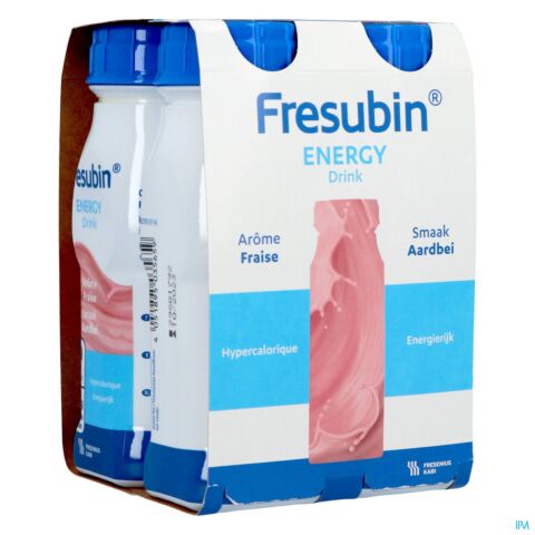 Fresubin Energy Drink 200ml Fraise/aardbei