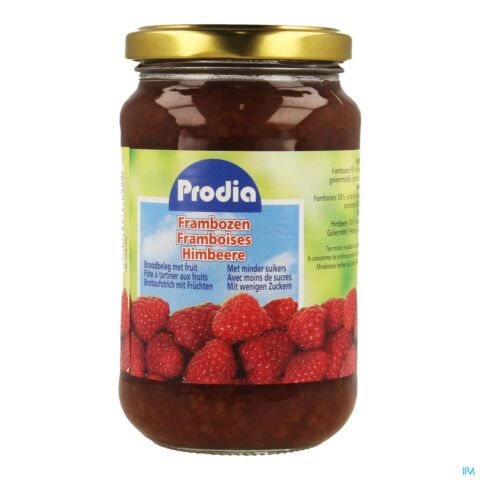 Prodia Jam Frambozen + Fructose 370g