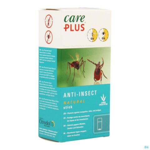 Care Plus Anti-Insect Natural Stick Zonder DEET 50ml