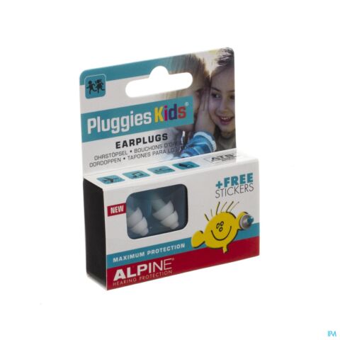 Alpine Pluggies Kids Oordoppen 1 Paar