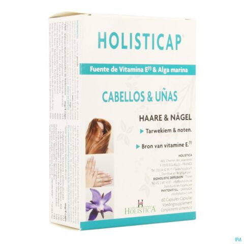 Holisticap Verzorging Haar-nagel Caps 60 Holistica