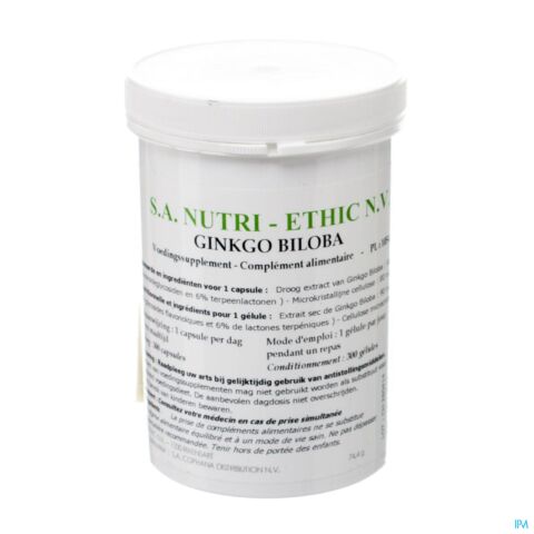 Ginkgo Biloba Geheugen-concentratie Pot Gel 300