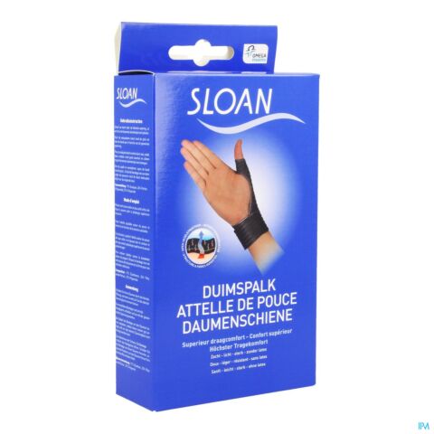 Sloan Classic Duimspalk Zwart l/xl