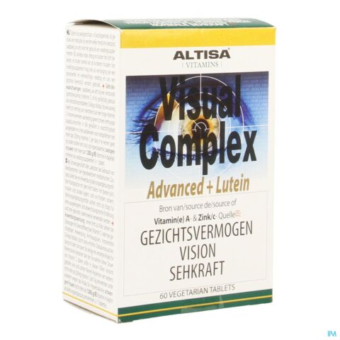 Altisa Visual Complex Advanced+luteine 60 Tabletten