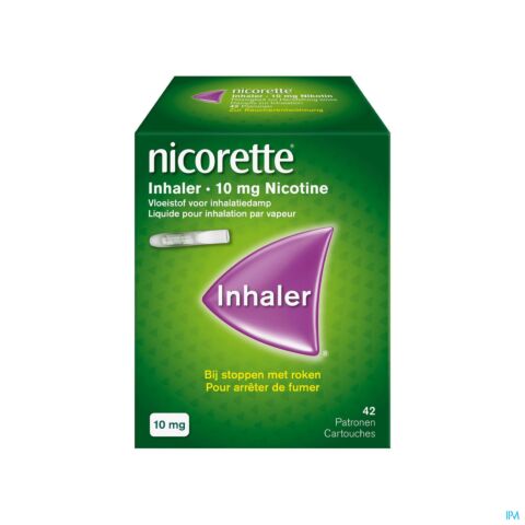 Nicorette Inhaler 10mg + 42 Vullingen