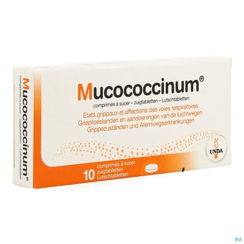 Unda Mucococcinum 10 Tabletten