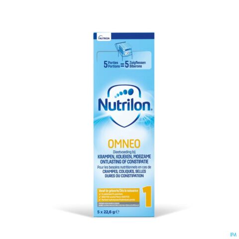 Nutrilon Omneo 1 Melk Zuig.melk Pdr Trialpack5x23g