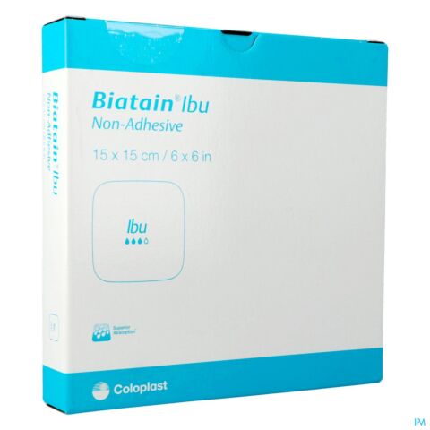 Biatain-ibu Verb N/adh+ibuprof. 15x15,0 5 34115