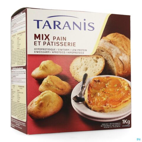 Taranis Mix Brood En Patisserie Poeder 2x500g