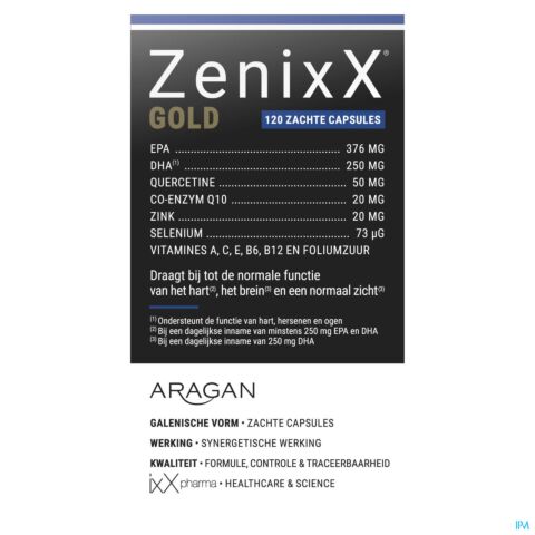 Zenixx Gold Caps 120x890mg Nf