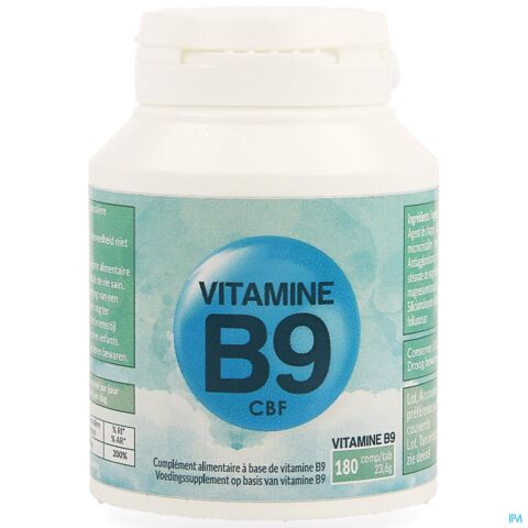 Vitamine B9 Cbf Comp 180