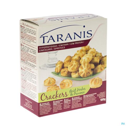 Taranis Crackers Provenceaalse Kruiden 100g 6757