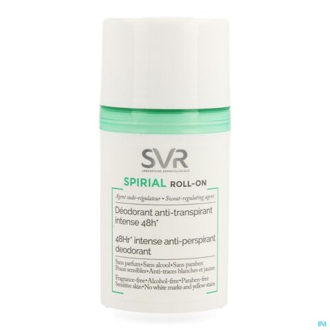 SVR Spirial Deo Anti-Transpirant Gelcreme Roll-on 50ml