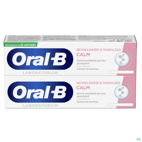 Oral-b Lab Sen&gum Calm Origineel 2x75ml