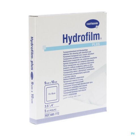 Hartmann Hydrofilm Plus 9x10cm 5 Stuks