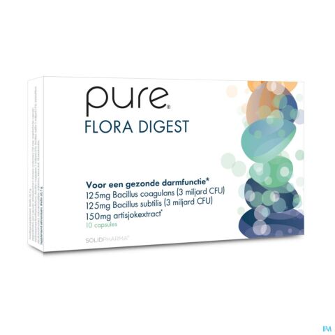 Pure Flora Digest Caps 10 Vervangt 4429-908