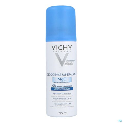 Vichy Deodorant Spray Mineraal 48 Uren 125ml