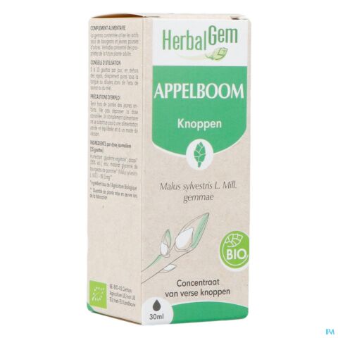 Herbalgem Appelboom Bio 30ml