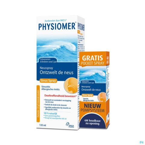Physiomer Sinus 135ml + 20ml Gratis