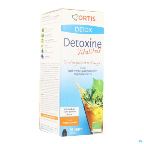 Detoxine Vitalite Perzik Citroen Fucus Bio 250ml