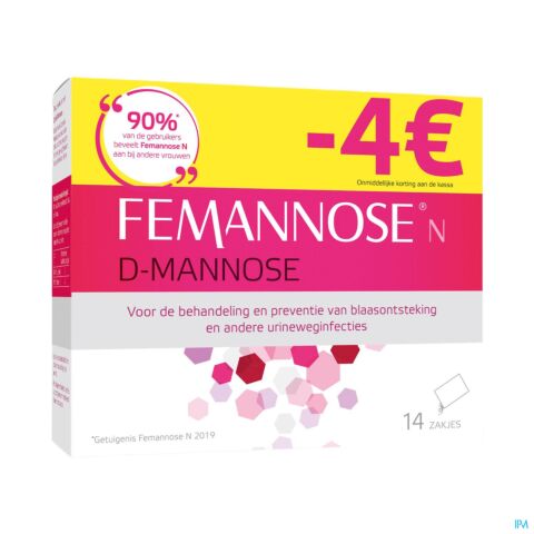 Femannose N Zakje 14 Promo -4€