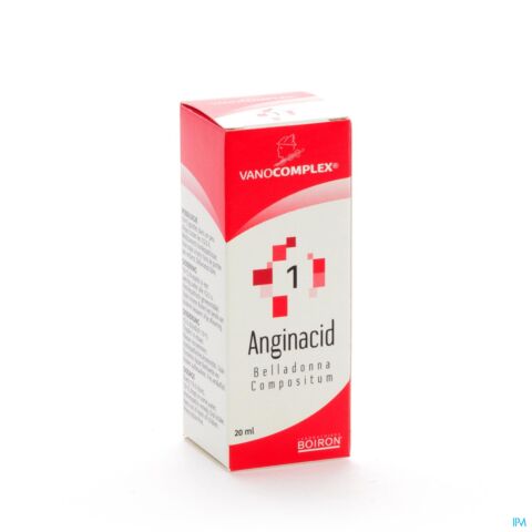 Vanocomplex N 1 Anginacid Gutt 20ml Unda
