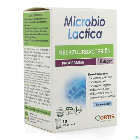 Ortis Microbio Lactica Pdr Zakje 10x10g