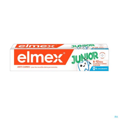 Elmex Junior 6-12 Jaar Tandpasta 75ml