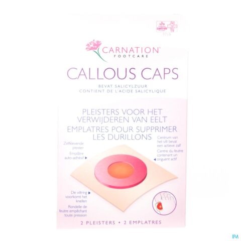 Carnation Callous Caps 2 Eeltpleisters