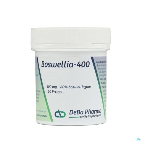 Deba Pharma Boswellia Extract 400mg 60 V-Capsules