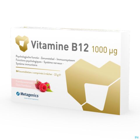 Vitamin B12 1000mcg 84 Kauwtabletten