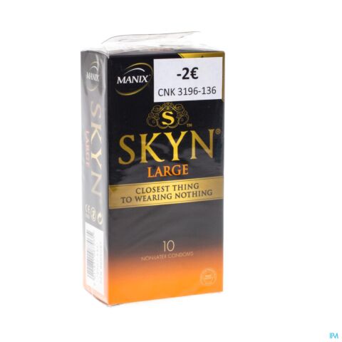 Manix Skyn Large Condomen 10 Promo -2€