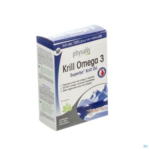 Physalis Krill Omega 3 Caps 30