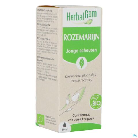 Herbalgem Rozemarijn Bio 30ml