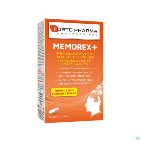 Forté Pharma Memorex + 30 Capsules