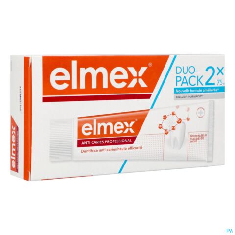 Elmex Anti Caries Professional Tandp. Duo 2x75ml