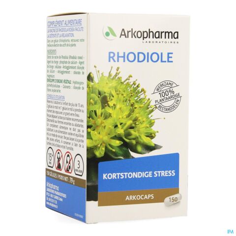 Arkogelules Rhodiole 150 Capsules