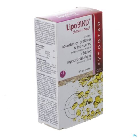 Fytostar Lipobind Chitosan Nopal 60 Tabletten