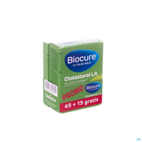 Biocure Cholesterol La Verl.afg.filmomh Tabl 45+15