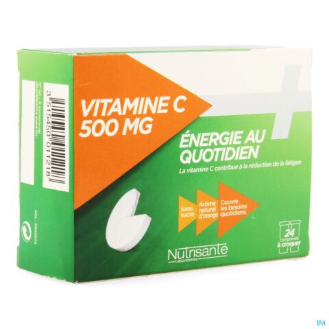 Vitamine C 500mg 2x12 Kauwtabletten
